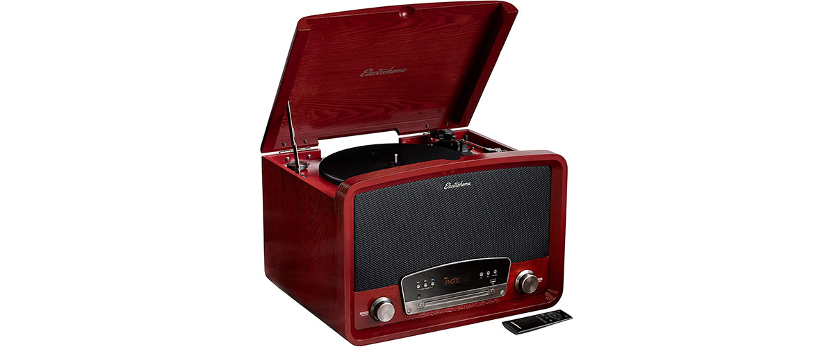 best vintage record player Electrohome Kingston 7-in-1
