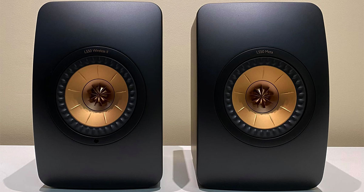 KEF LS50 Meta sound