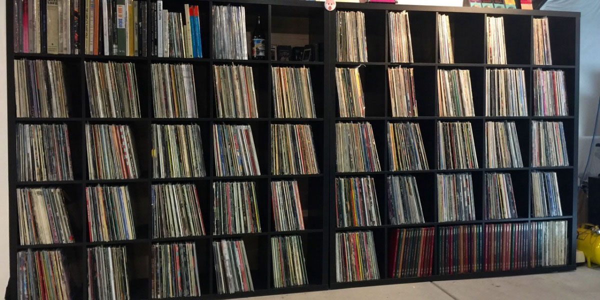 Big collection of records