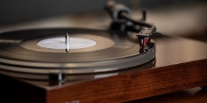 What is the Auto Stop feature in a turntable