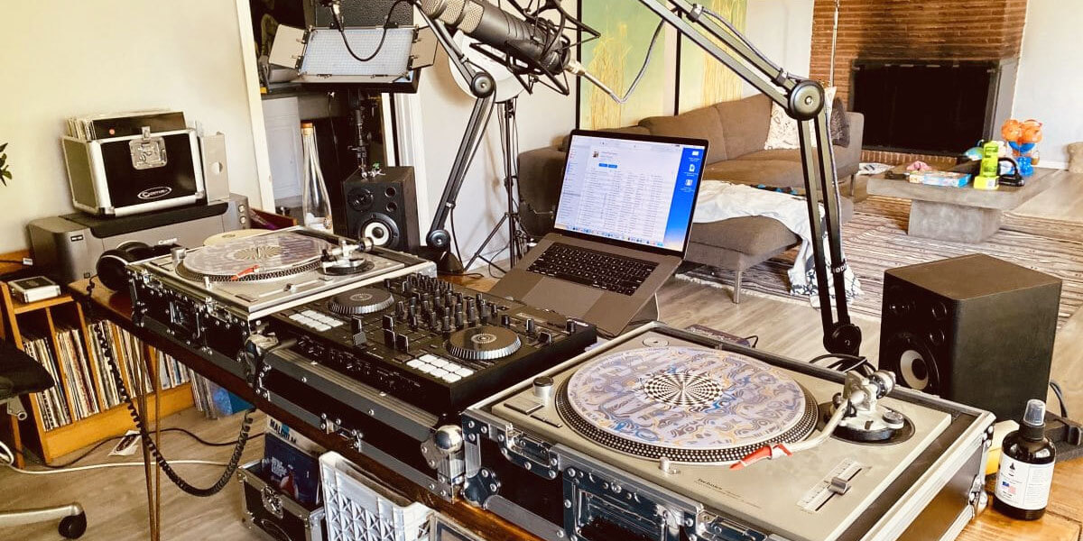 DJ home setup
