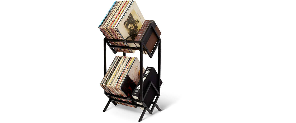 Modern Vinyl Record Holder features