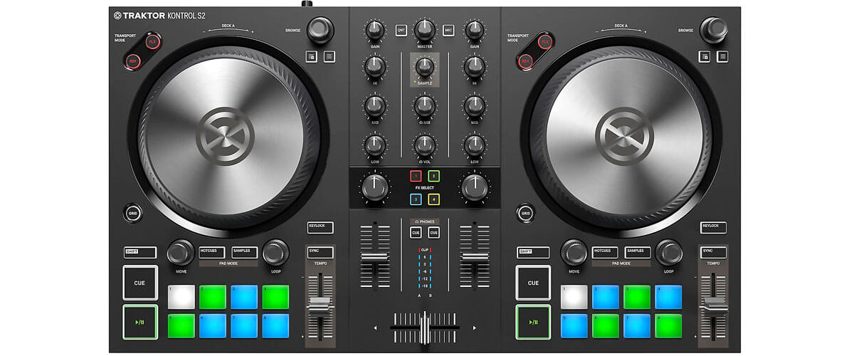 Native Instruments Traktor Kontrol S2 Mk3 features