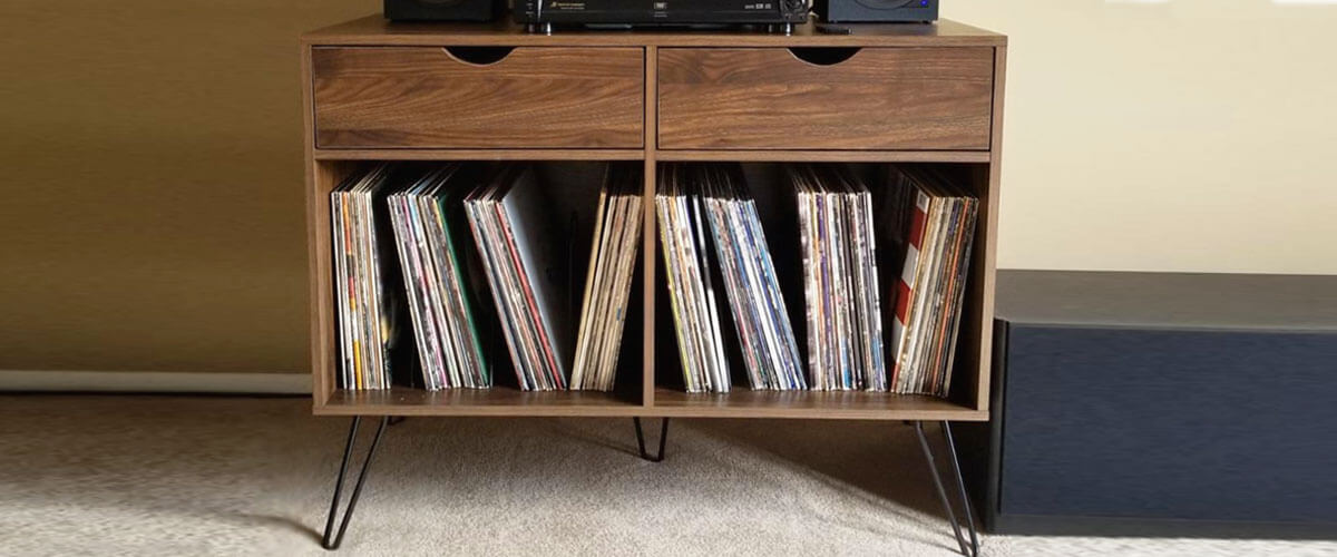 Novogratz Concord Turntable Stand installation