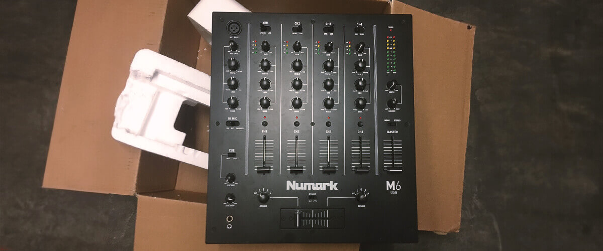 Numark M6 USB sound