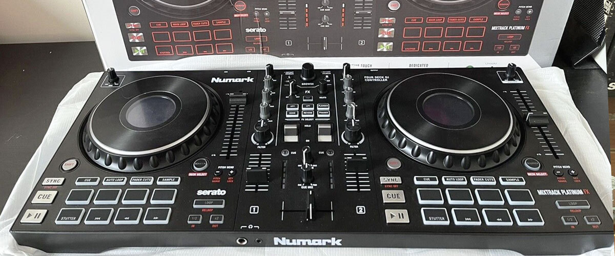 Numark Mixtrack Platinum FX sound