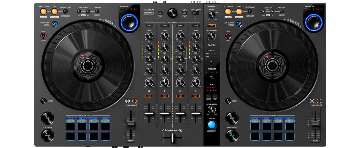 Pioneer DJ DDJ-FLX6 features