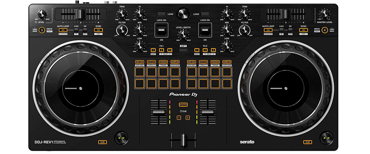 best DJ controller for beginners Pioneer DJ DDJ-REV1